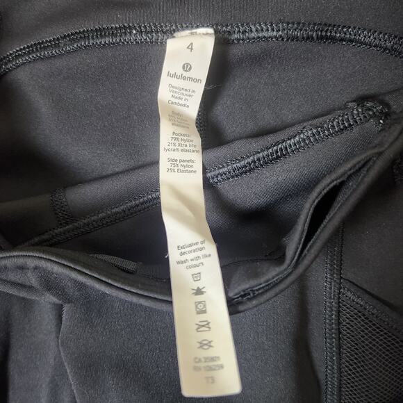 Lululemon Speed Up Tight *Mesh 28" Size 4 Style # W5BLRS - Picture 10 of 11